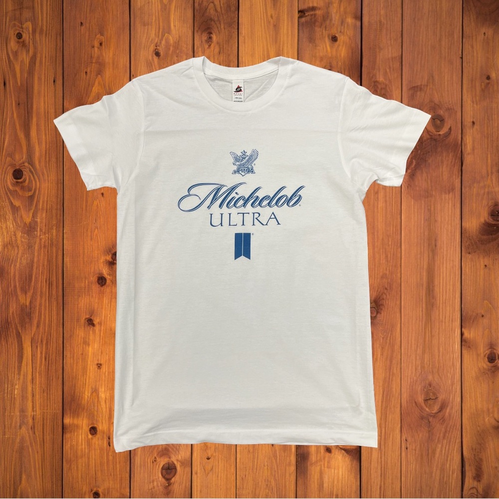 Michelob ultra t shirt. S-3X available. Brand new. 100% cotton